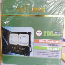 200 Watts Velmax Integrated Solar Flood Lights