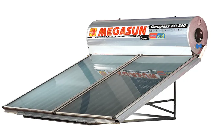 Megasun 300 Liters Indirect  Flat Plate Pressurized Solar Water Heating System (Closed-Loop)