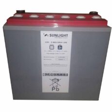 Sunlight 12V 3 RES OPzV 185 Ah Solar Battery