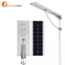 Felicity Solar 60Watts All in One Solar Street Light | Metallic