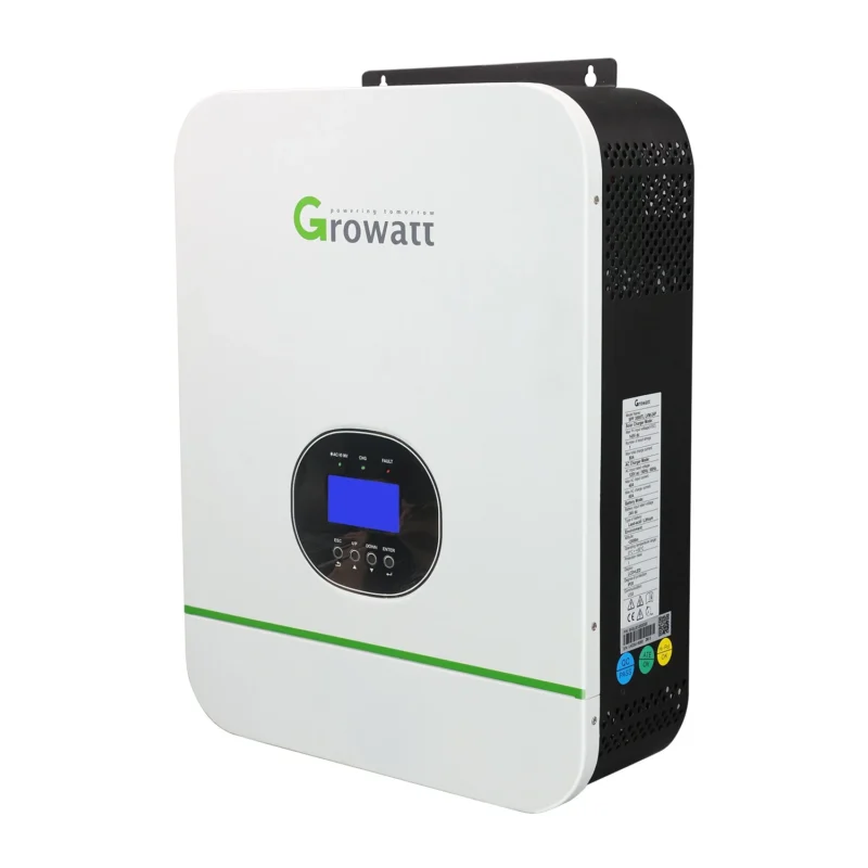 Growatt 3Kw 24V 80A Hybrid Solar Inverter SPF3000TL HVM 1 Growatt 3Kw 24V 80A Hybrid Solar Inverter SPF3000TL HVM 1