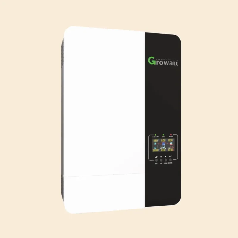 Growatt 5Kw Hybrid Solar Inverter 48V 80A SPF5000ES Single phase Growatt 5KW Hybrid Solar Inverter 48V 80A SPF5000ES