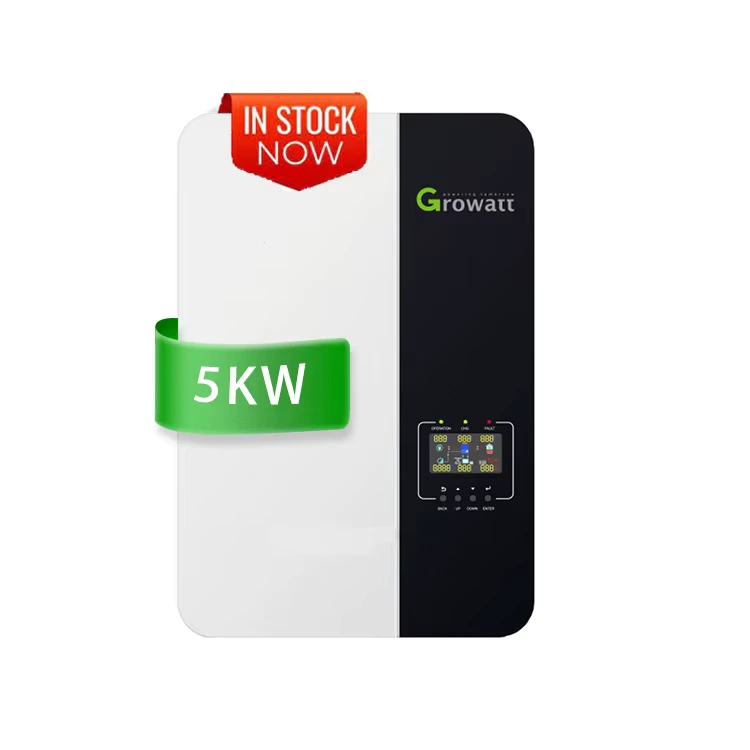 Growatt 5Kw Hybrid Solar Inverter 48V 80A SPF5000ES Single phase 5 Growatt 5KW Hybrid Solar Inverter 48V 80A SPF5000ES