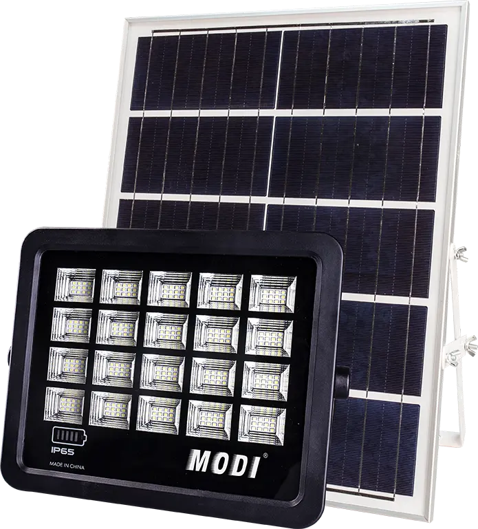 MODI 100 Watts Solar Flood Light MD-PT77 Series in nakuru Kenya MODI 100 Watts LED Solar Flood Light MD-PT77 Series in nakuru Kenya