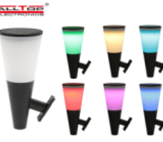 AllTop RGB Color Solar Wall Light