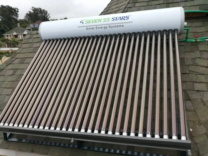 Seven SS Stars 350L Non-Pressurized Solar Water Heater - Best Price in Kenya