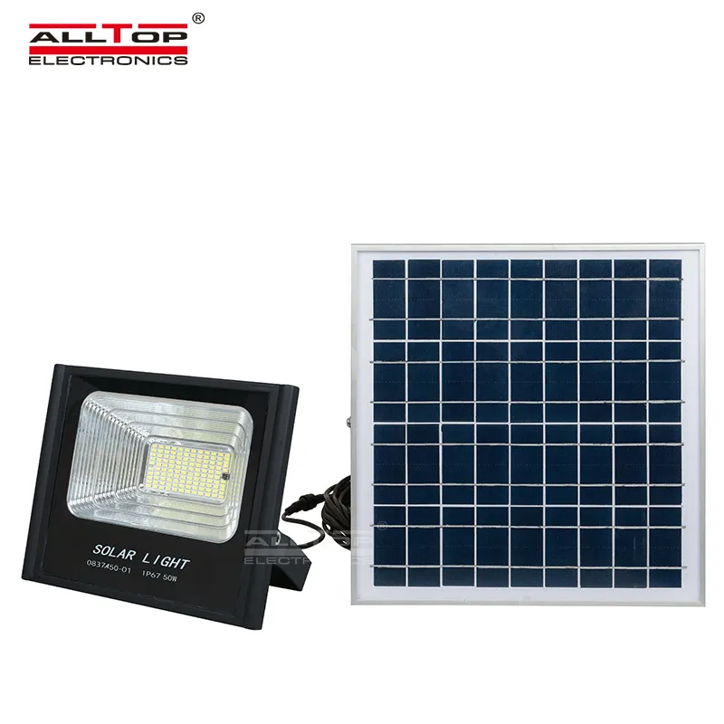 AllTop 50Watts Solar Flood Lights