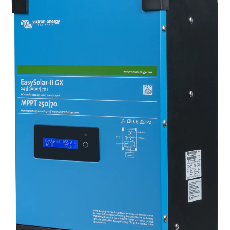 victron easysolar-ii 3kva 24v hybrid inverter charger