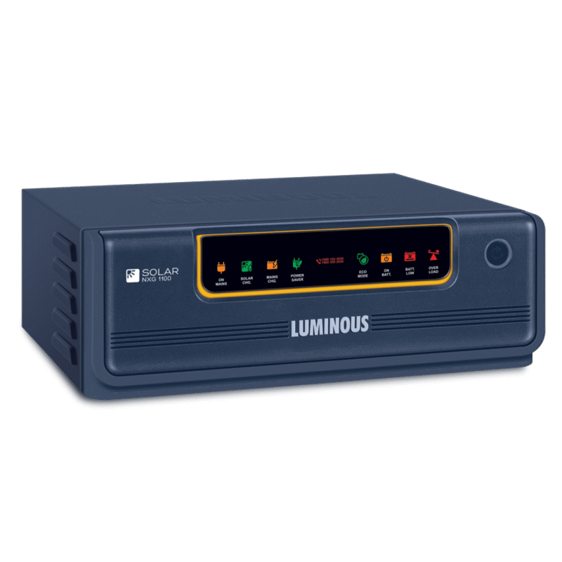 Luminous 850VA NXG+ Hybrid Solar Inverter for Reliable Backup Luminous 850VA NXG+ Hybrid Solar Inverter for Reliable Backup