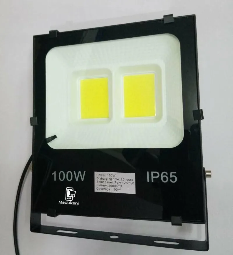 100 Watts Solarmax Solar Flood Lights