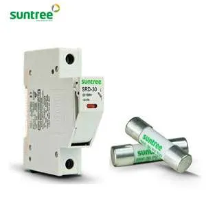 Suntree PV String Fuse 1000V/15 Amps with Holder