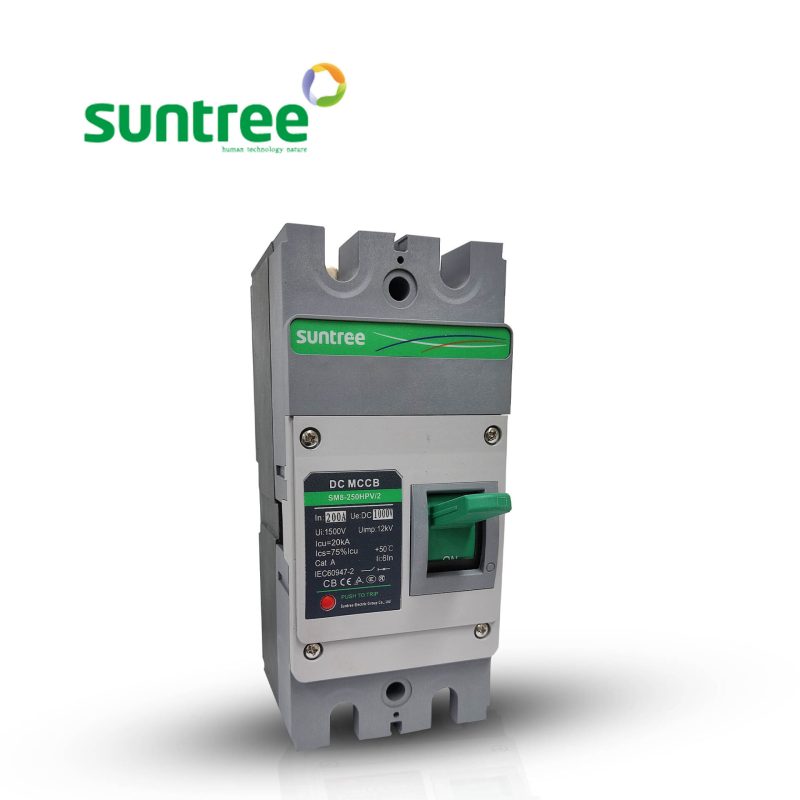 Suntree 1000V/250Amps DC Circuit Breaker (MCCB) 2-Pole