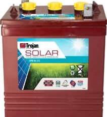 Trojan spre 06 225 (t-105-re) solar premium line flooded battery