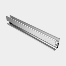 Aluminium D-Rail 6400mm