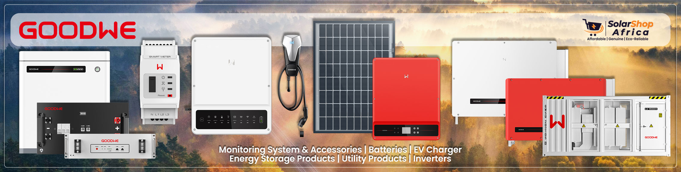 Goodwe Solar products best prices in Kenya SolarShop Africa