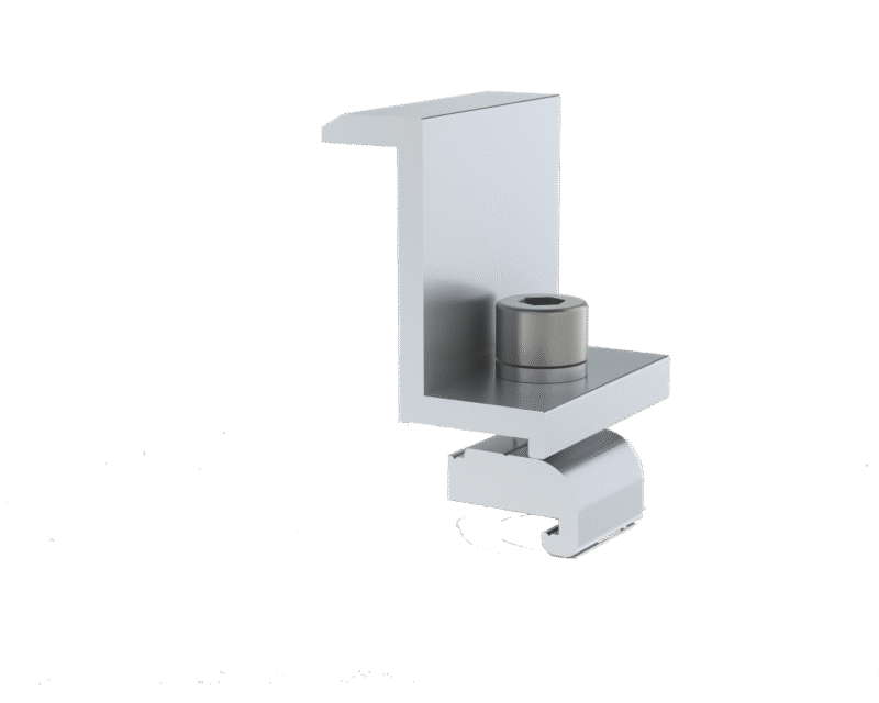Ground mount 40mm end-clamp