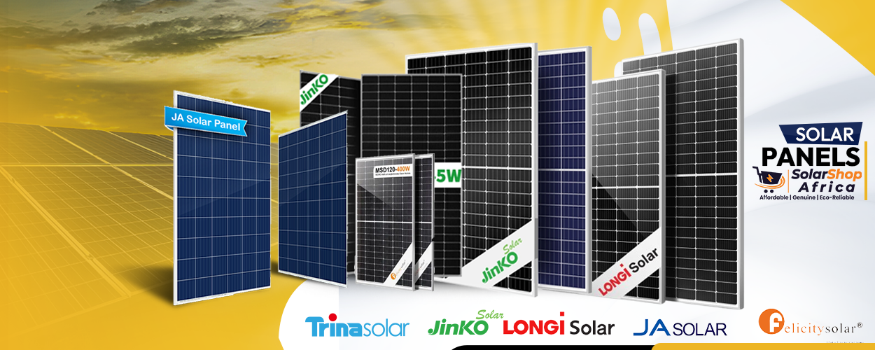 Solar Panels kenya best prices at SolarShop Africa Trina Jinko JA Felicity Solar