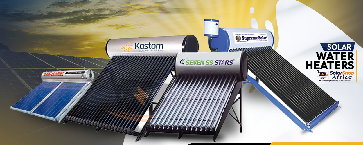 Solar water heater kenya best prices at SolarShop Afirica Megasun seven ss stars kastom supreme