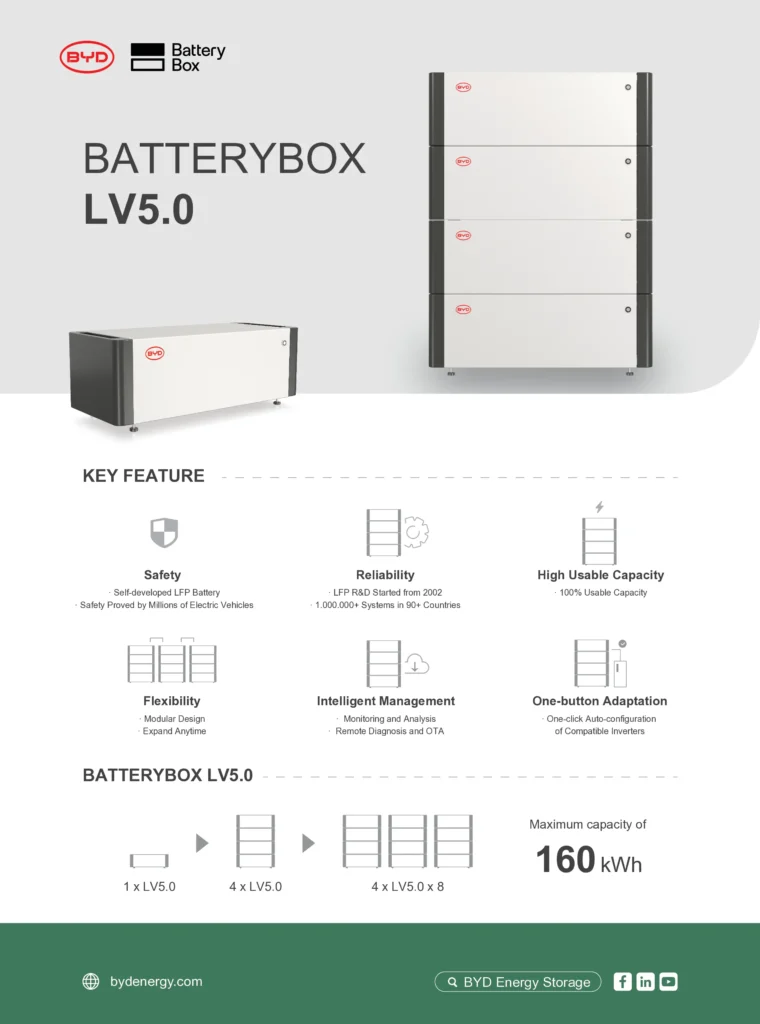 BYD Battery Management Unit (BMU) LV5