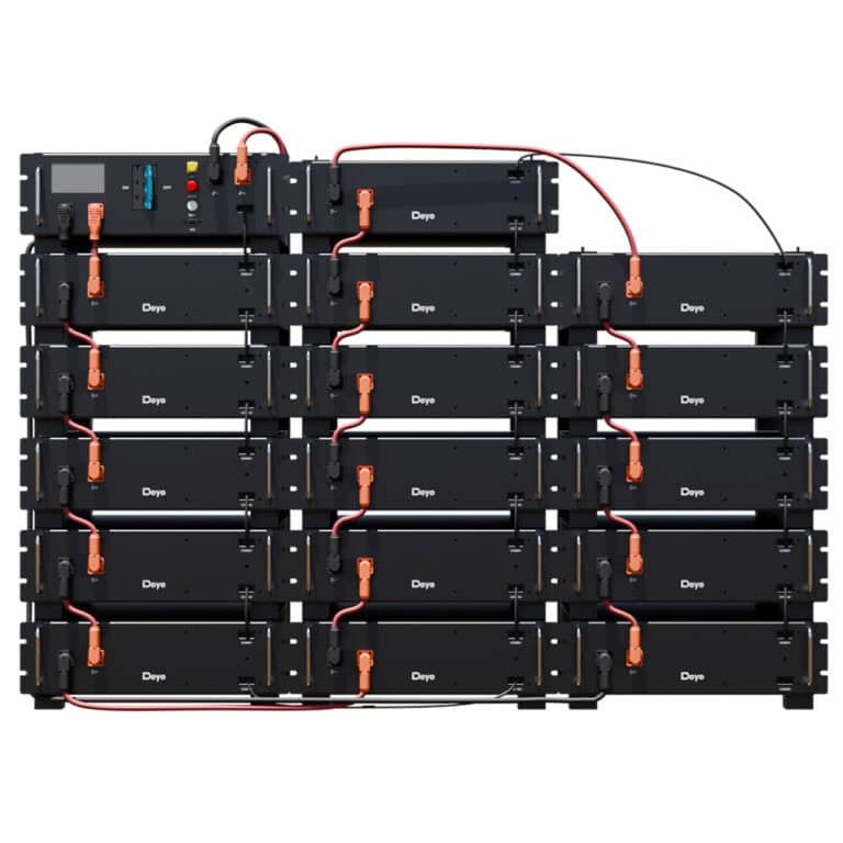 Deye 5.12 kWh BOS-W 100Ah HV Lithium Batteries