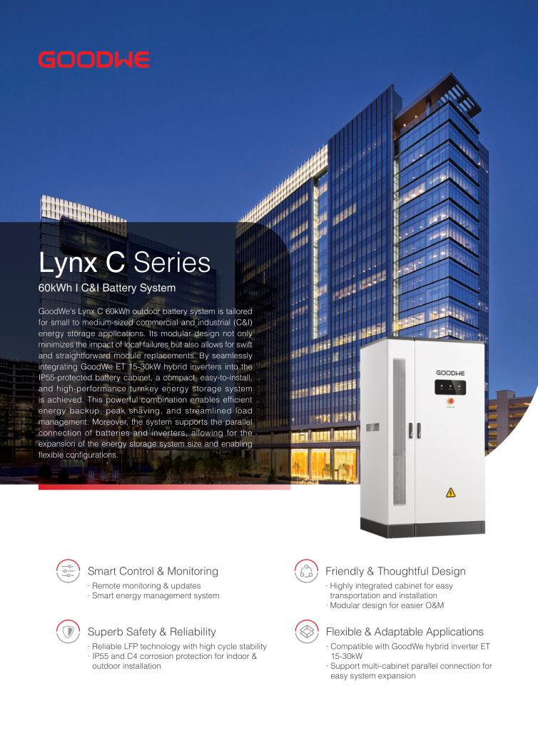 GoodWe 60 kWh lithium battery
