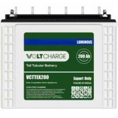 Luminous 200Ah Tubular Solar Battery | 12V Volt Volt Charge 200