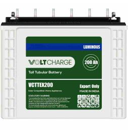 Buy Luminous 200Ah Tubular Solar Battery Kenya – 12V Luminous 200Ah Tubular Solar Battery | 12V Volt Volt Charge 200
