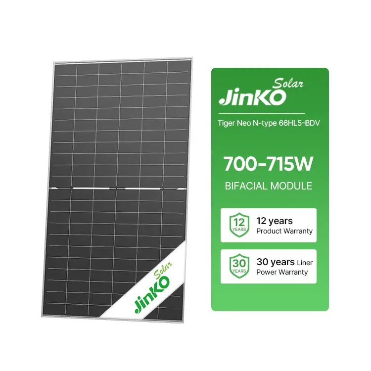 Jinko 715 Watts Bifacial Solar Panel Jinko 715 Watts Bifacial Solar Panel