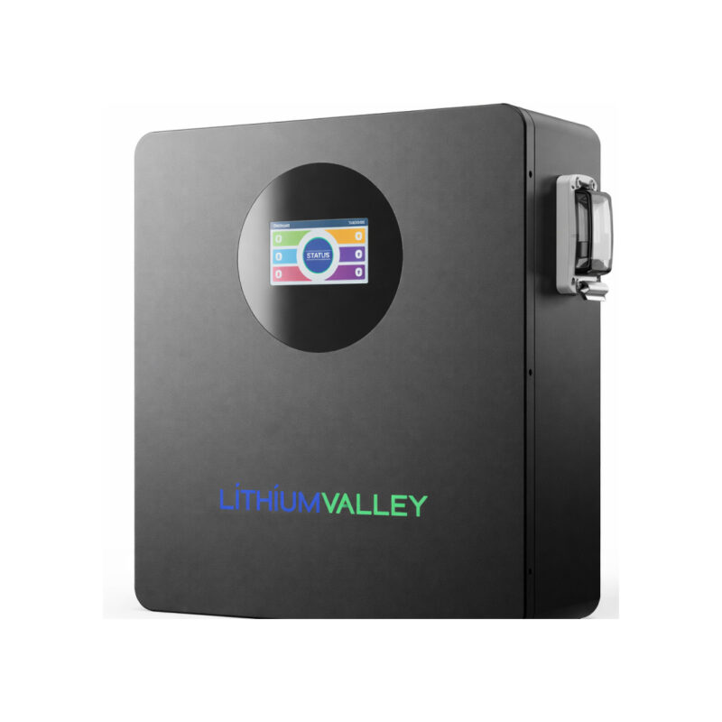 Lithium Valley 25.6V 100Ah 2.56kWh Wall Mount Lithium Battery